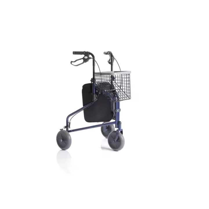 Andador rollator para ancianos de acero Cryo Marca Moretti - 1