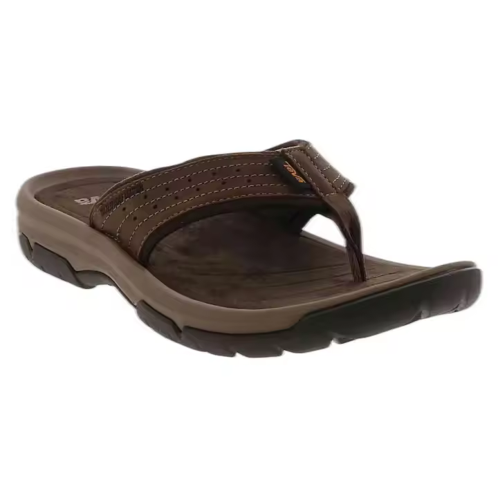 Chanclas Skechers para Hombre en color Marron - 1