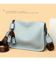 Bolso De Hombro Para Mujer De Cuero Genuino De Alta Calidad Lujo Suave Cuero De Vaca Bolso De Tote Moda 2024 Bolsos Cruzados Y De Hombro Para Damas - details 5