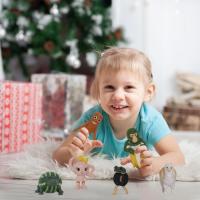 calendario adviento,Brainrot, 24 Piezas Tung Tung Tung Sahur Figura Tralalero Tralala Juguetes Figuras, Italian Brainrot Decoración de Escritorio para Coleccionistas, Regalos para Amigos (C 24Piezas) - details 1