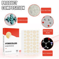 Set De 144 Parches De Acné Profesionales Para Cuidado De La Piel Alta Gama Absorciónde Espots Y Curación Covering Acne Herramientas De Cuidado Facial - details 4