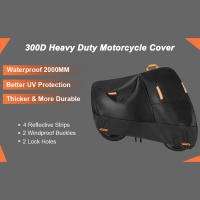 Cubierta De Motocicleta 210D Impermeable Y Antiviento Con Cierres Para Bicicleta Scooter Cubierta De Lluvia Motocross Universal Protección Al Aire Libre - details 4