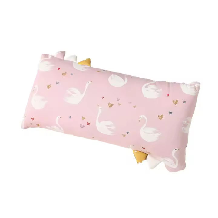 Almohada masticable de algodón para bebé, almohada relajante para la siesta, transpirable y agradable para la piel, almohada desmontable antisueño - 1