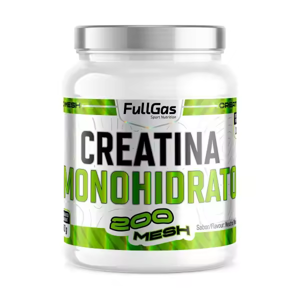 Creatina 200 Mesh (500G) - Fullgas  Sin gluten  Alta calidad - 1