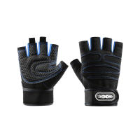 Guantes De Gimnasio Para Hombres Y Mujeres Guantes De Levantamiento De Pesas Con Correa Deporte Y Ejercicio Ciclismo Antigolpes - details 1