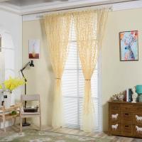 Elegantes Cortinas De Tule Modernas Para Sala De Estar Dormitorio Cocina Pantalla De Ventana Moderna Tulipán Decoración De Ventanas Suministros De Ventanas - details 13