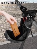 Bolsa De Manillar Para Bicicleta PHMAX Capacidad Grande Absorbe Choques Impermeable Plegable Accesorios Para Skateboard Y Bicicleta Color Negro Material EVA - details 8