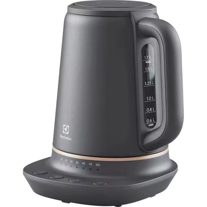 Tetera eléctrica Electrolux E7K16BP 1,7 L 2400 W Negro, Cobre - 1