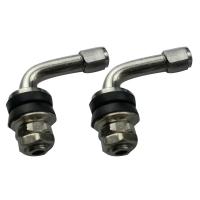 2Pcs 90/45 Grados Valvula De Vaciado Para Ruedas De Coche Y Motocicleta Extensión De Tornillo Accesorios De Motor De Cobre - details 3