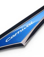 2pcs Pegatinas De Coche 3D De Aleación Para Accesorios De Kia Carnival Adornos Para Lados Y Paragolpes Material De Aleación Metálica - details 6