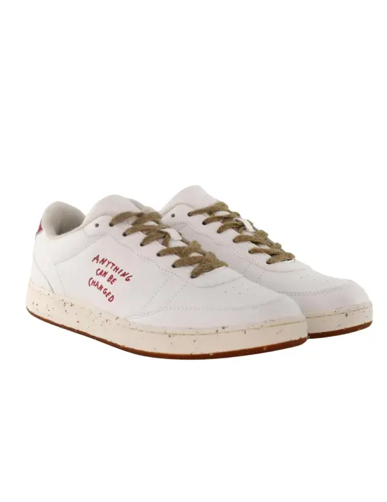 Zapatillas ACBC Evergreen Blancas Sostenibles Veganas Recicladas - 1