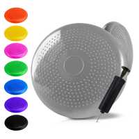 Ociodual Cojín Hinchable Plata Disco con Bomba Goma PVC para Fitness Yoga Pilates Coordinación Rehabilitación Equilibrio - details 1