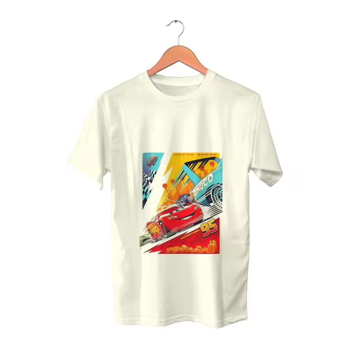 Camiseta Cars. Rayo Mcqueen. Varios colores. Todas las tallas. - 1