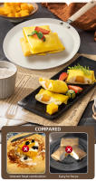 Sartén De Crêpes Antiadherente MYVIT Para Cocina Y Camping Utensilios De Cocina Sartén De Frying Y Cocina Para Inducción Y Estufa - details 5