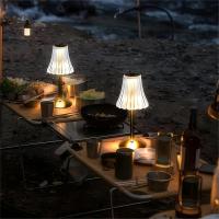Lámpara De Noche LED Clásica Con Toque USB Recargable 3 Colores Ajustables Para Dormitorio Y Sala De Estar Decoración De Mesa Sin Cable - details 5