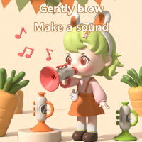 Mini Flauta De Buitre Para Niños Juguete Musical Instrumento Educativo Temprano Harpaque Se Puede Soplarse Material Plástico - details 4