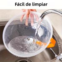 Cubierta De Microondas Transparente Reutilizable Resistente Al Calor Airtight Anti-Salpicaduras Tapa De Alimentos Para Cocina - details 6
