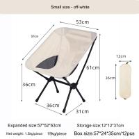 Silla Plegable Para Camping Y Pesca Silla De Playa Y Jardín Silla De Picnic Ligera Y Cómoda Para Hogar Con Soporte De Manos Estilo Moderno - details 5