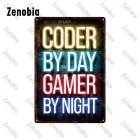 Tin Sign De Metal Video Games Decoración Para La Habitación Del Juego Zona Gamer Placa De Hierro Decorativa Rectangular - details 20