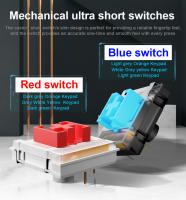TECLADO MECÁNICO DE JUEGO REDRAGON TL84-B RGB USB Mini Ultradelgado Con Switch Rojo Y Azul 84 Teclas Para PC Y Laptop - details 4