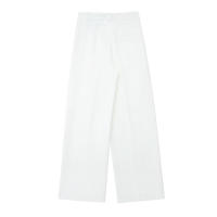 Conjunto De Traje Para Mujer TRAF Con Cuello Colgante Y Chaqueta De Botones Estilo Inglés Pantalones De Cintura Alta Casual - details 31