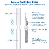 Kit De Limpieza Para Auriculares Bluetooth Airpods pro 3 2 1 Y Xiaomi Airdots 3Pro Herramienta De Limpieza Para Caso De Auriculas Durable Cepillo Y Pluma De Limpieza Para Huawei Samsung Lenovo - details 2