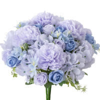 Bouquet De Flores Artificiales De Seda Carnation Y Rosa Para Bodas Decoración De Hogar Arcos De Jardín Y Wreaths Regalo DIY Venta Al Por Mayor Y Minorista - details 14
