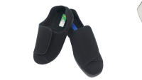 Alberola Zapatillas de Estar por Casa Extra Ancha Textil Negro/Beige Hombre/Mujer Tallas 36/46 - details 10