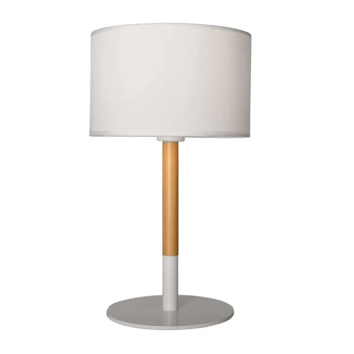 Barcelona Lámpara de mesa nórdica LED "CLASS" E27, Lámpara de mesa estilo nórdico, cuerpo de lámpara de madera - 1