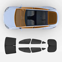 Visera De Sol Para Tesla Model 3 Model Y 16-23 Cubierta De Ventana Privada Para Parabrisas Y Lados Del Coche Bloquea Los Rayos UV Accesorio De Protección Solar - details 4