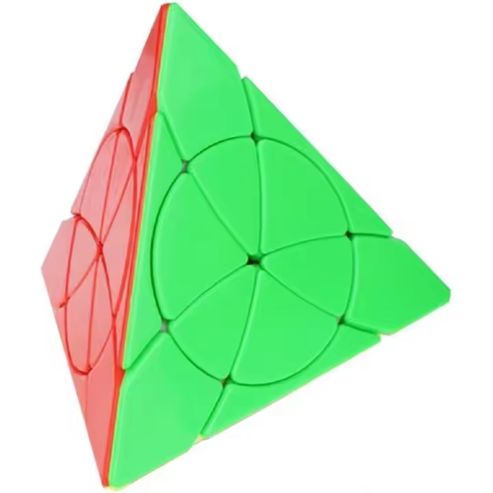 Cubo mágico triangular Gobus Flower Petal Pyraminx, rompecabezas de velocidad, juguetes - 1