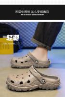 Sandalias De Verano Para Hombre Zapatillas De Playa Plataforma Respirables De Color Sólido Lujo Ligero Zapatos Para El Hogar - details 3