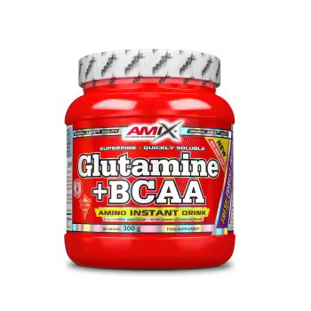 Amix Nutrition Amix Glutamine + BCAA 300 gramos Raíz Nutrición Deportiva Aminoácidos Inicio BCAA + Glutamina - 1