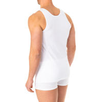 Abanderado-Camiseta de tirante ancho y cuello redondo para Hombre A040Z