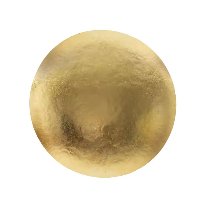 Lámpara de Pared MF47, Metal, Oro, 26x26x13 cm - 1