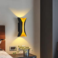 Lámpara De Pared LED Moderna Para Dormitorio Y Corredor Plástico Material Iluminación Directa E Indirecta Instalación En Muro - details 1