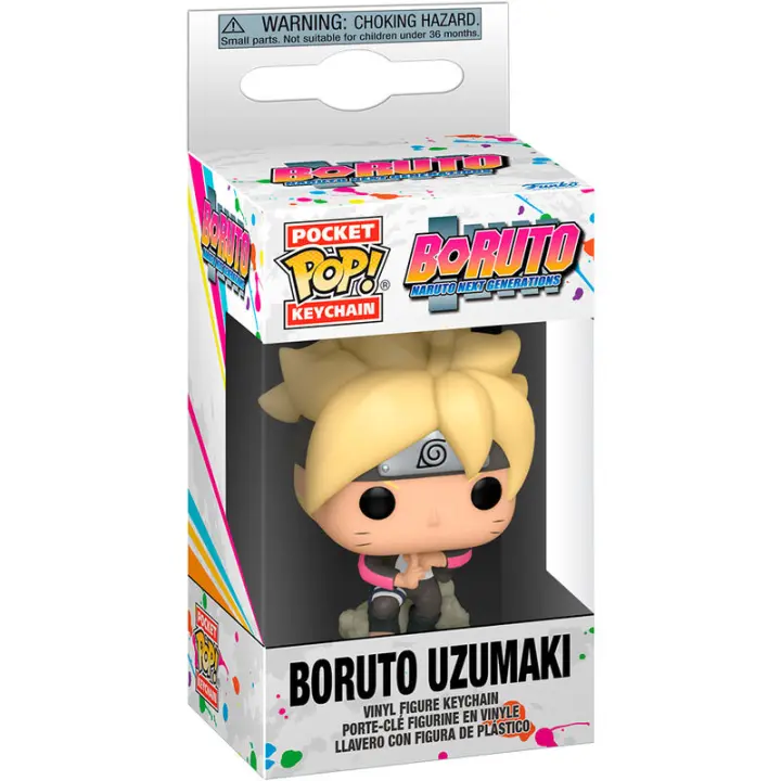 Llavero Pocket POP Boruto - Boruto UzumakiFigura  Coleccionable - Idea de Regalo- Mercancia Oficial - Juguetes para Niños y Adultos - Movies Fans - Muñeco para Coleccionistas y Exposición - 1