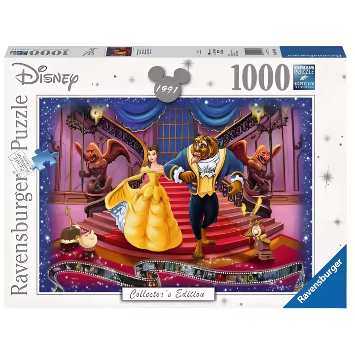 Puzle 1000 Piezas Disney La Bella y la Bestia - Calidad Oficial - 1