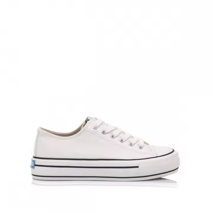 Zapatillas de lona mujer MUSTANG 60173 C19667 BASQUET BLANCO 30391 XL - 1