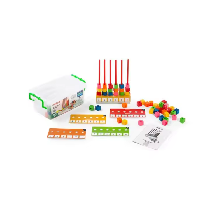 Miniland Ábaco de Plástico MINILAND para Trabajar las Matemáticas - Material de Plástico Resistente - 1