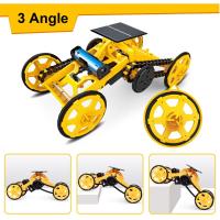 Juguete Solar Para Niños Kit De Artesanía DIY Coche Robótico Todas Las Ruedas De Climbing Juegos STEM Educativos Regalo Para Niños - details 5