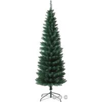 MEJORADA Árbol de Navidad SLIM/ESTRECHO Artificial Abeto Fino de Hoja Espumillón 150-210cm Arboles C/Soporte Metálico - details 0