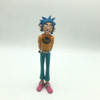 Figura De Acción Gorillaz Band Miembro Del Rock Banda 2D Noodle Murdoc Russel Muñecos Modelo Juguetes Para Niños Regalos - details 13