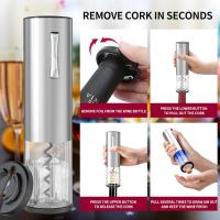 Sacacorchos Eléctrico 4 en 1 Juego de Regalo de Vino con Abridor de Vino Recargable, Vertedor Aireador de Vino Recargable - details 1