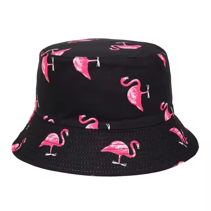 Gorra De Barrocoque 2024 Para Hombres Y Mujeres Sombrero De Invierno Estilo Hip Hop Con Patrón De Flamenco Adecuado Para Pesca Y Viajes - 1