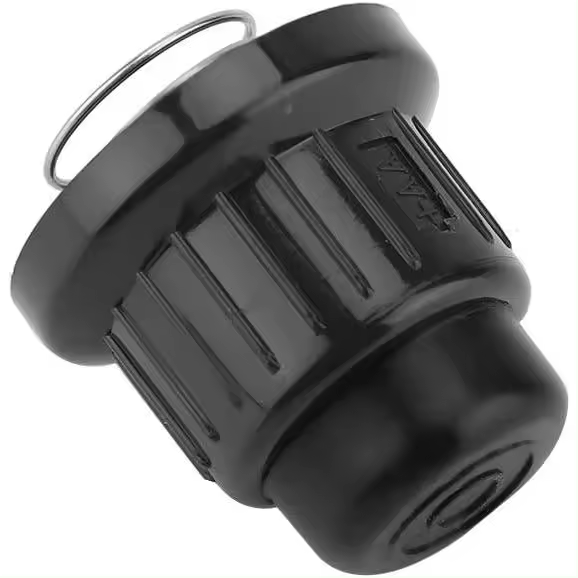 Tapa de repuesto para enciendedor de gas, tapa de tanque de plástico Negro, Chispa para barbacoa - 1