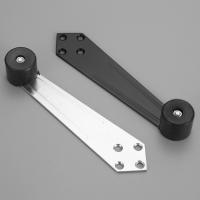 Parador De Puerta De Acero Inoxidable 304 Anticolisión Con Limiter De 90 Grados Material De Goma Durable Para Abertura Esquerda E Direita - details 1