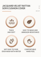 Cubierta De Sofá Elástica De Trenzado Para Sala De Estar Fácil De Limpiar Estilo Rayas Material Poliéster Cómodo Y Duradero - details 4