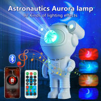 Proyector De Galaxia Y Astronauta Bluetooth Luz Nocturna LED Para Dormitorio Decoración De Hogar Regalo Para Niños Luz De Noche Estelar Y Luna - details 0