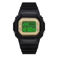 Reloj Digital LED Para Hombre Y Mujer Resistente Al Choque Pantalla Digital De Silicona Impermeable Deportivo Con Fecha - details 10